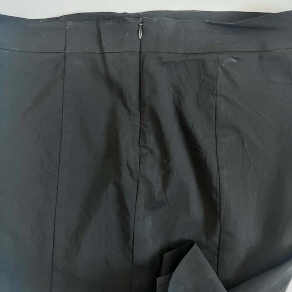 BURBERRY WOOL BLEND LINED PENCIL SKIRT MADE IN ITALY BLACK SIZE 10 LIGHTWEIGHT - Picture 11 of 15